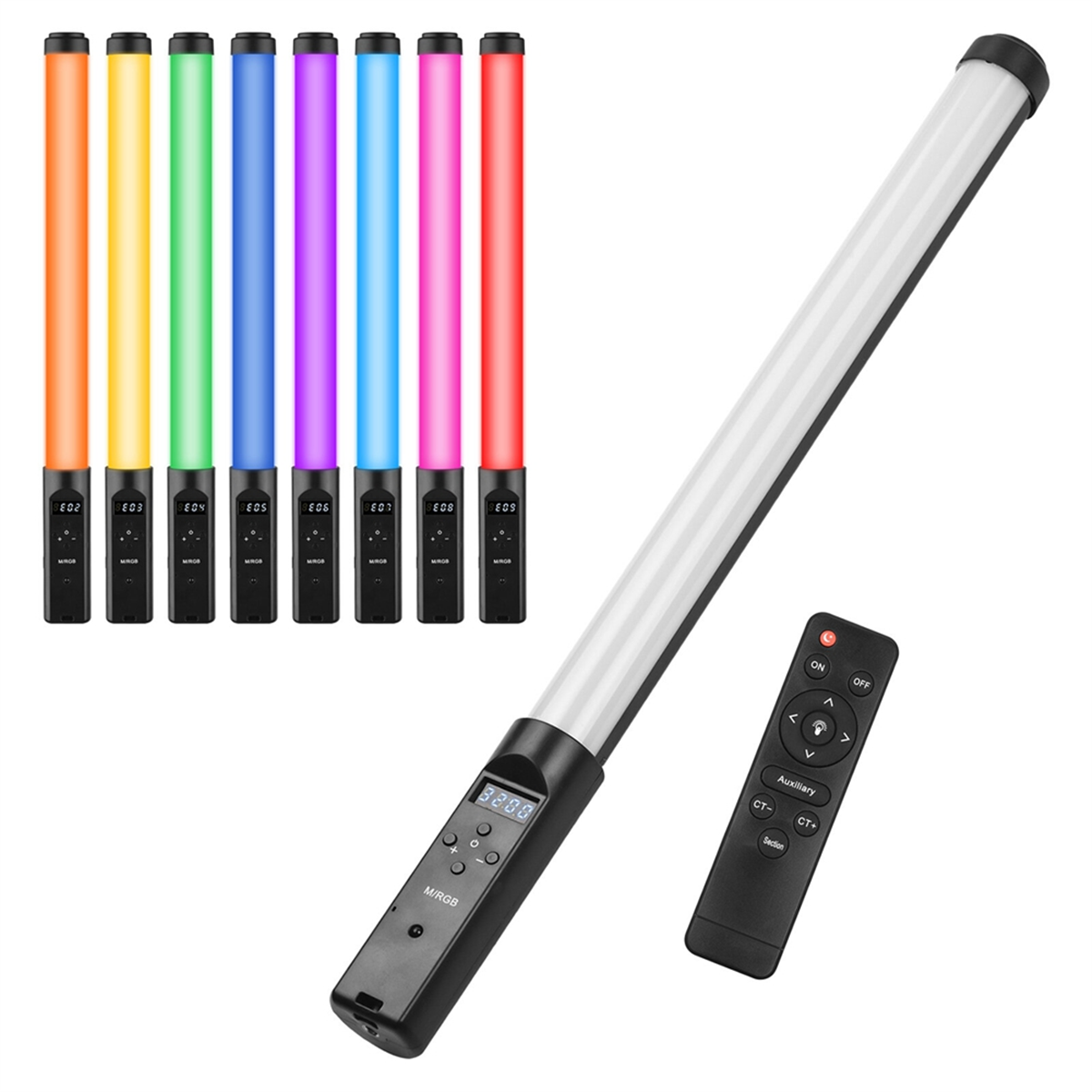 Photography Lighting Wand - New Tech Handheld RGB Tube Light