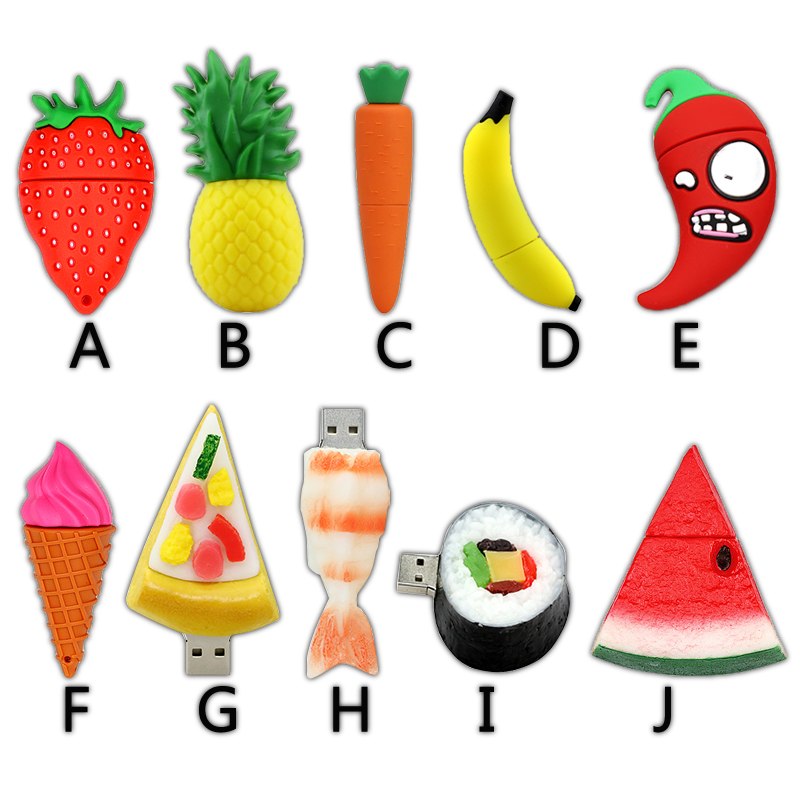 Photography Lighting For Food - New Creative Food Fruit Pen Drive