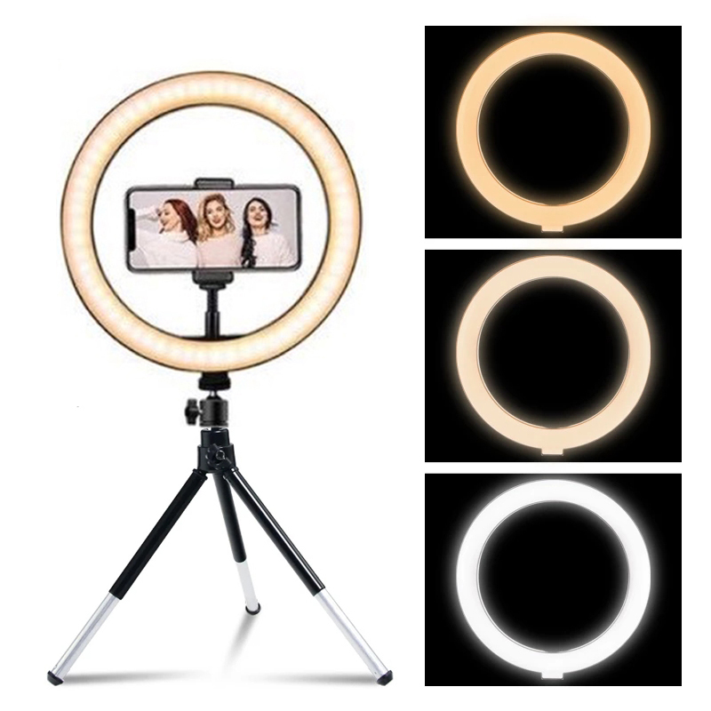 Photography Lighting Wand - LED Photography RingLight 3 Modes Dimmable