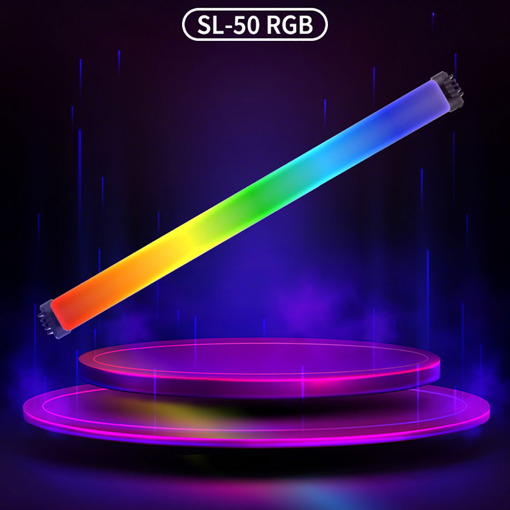 Photography Lighting Wand - MIAOTU 54CM Handheld RGB Colorful Stick
