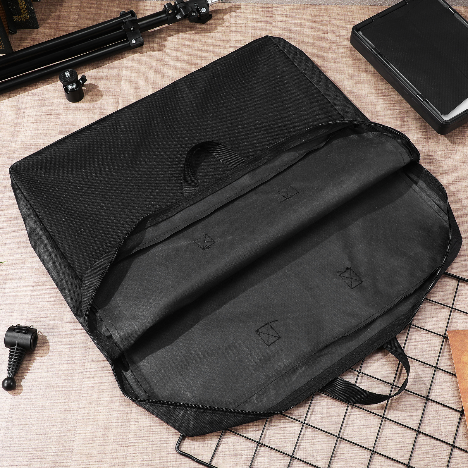 Photography Lighting Equipment Bags - For 18-Inch Ring Light Portable Storage