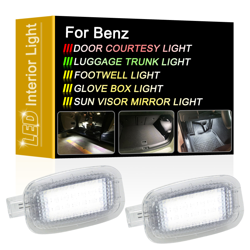 Interior Photography Lighting - White LED Door Courtesy Luggage Trunk