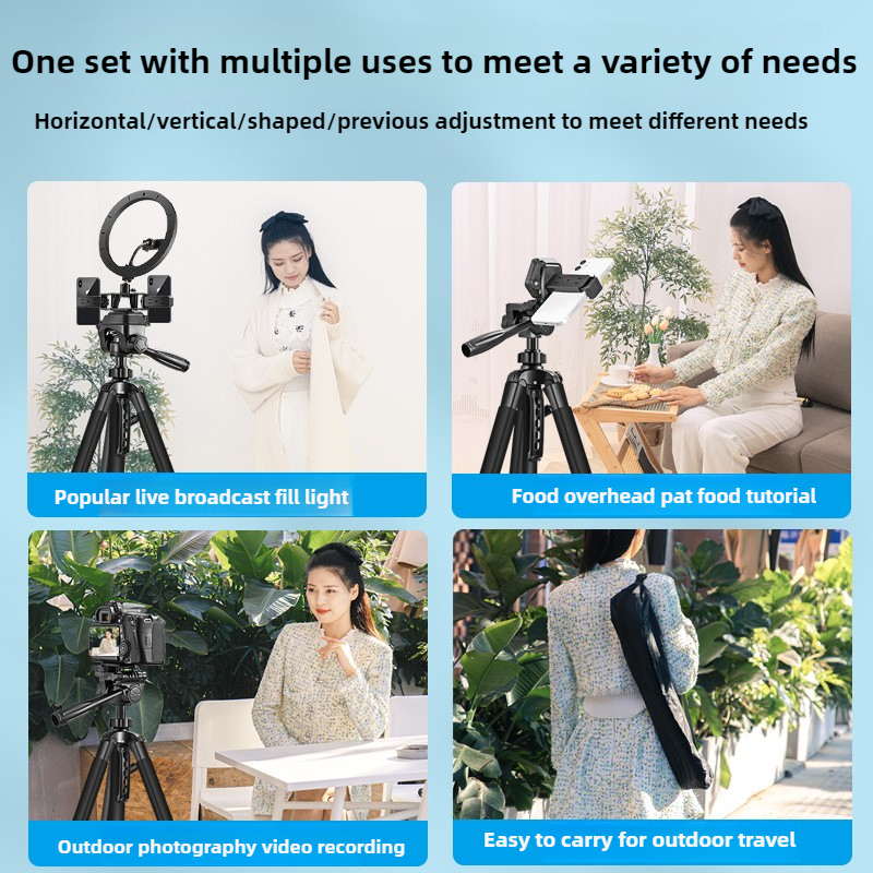 Photography Lighting Position - Smart Phone Camera Tripod Single-position Three-position