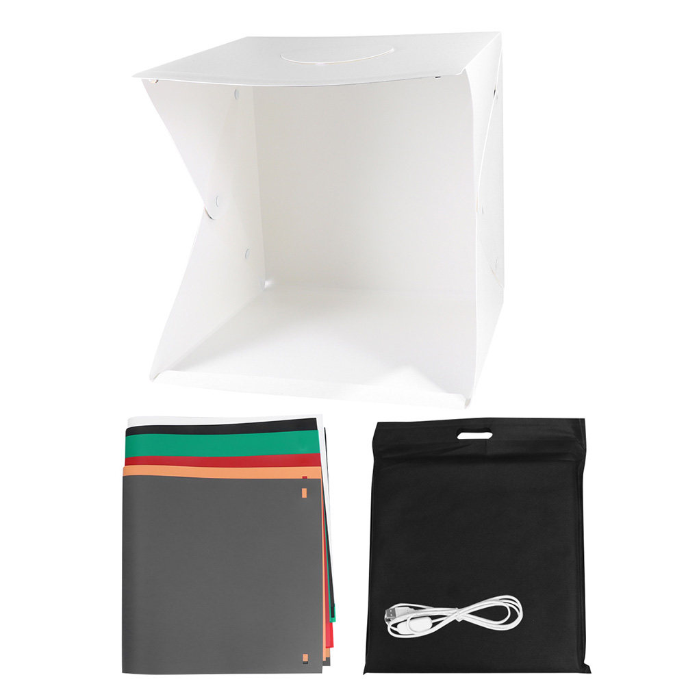 Photography Lighting No Shadows - 40Cm Foldable Mini Photo Studio Shooting