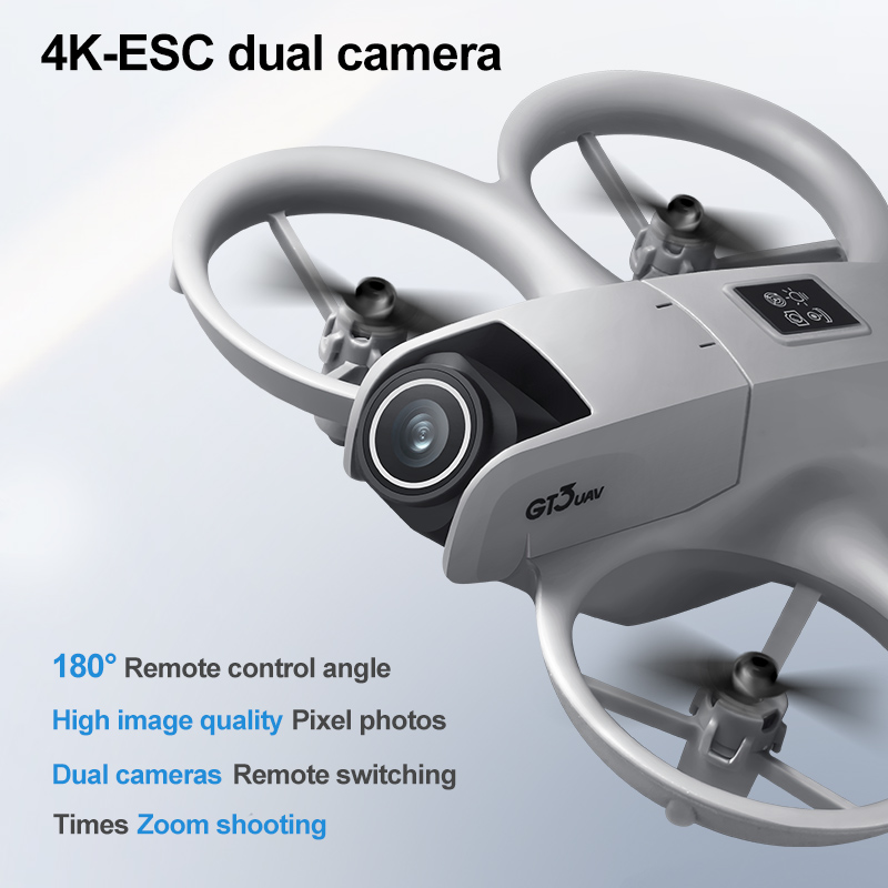 NIEUWE GT3 Mini Foldable Drone - Photography Lighting Position recension och pris