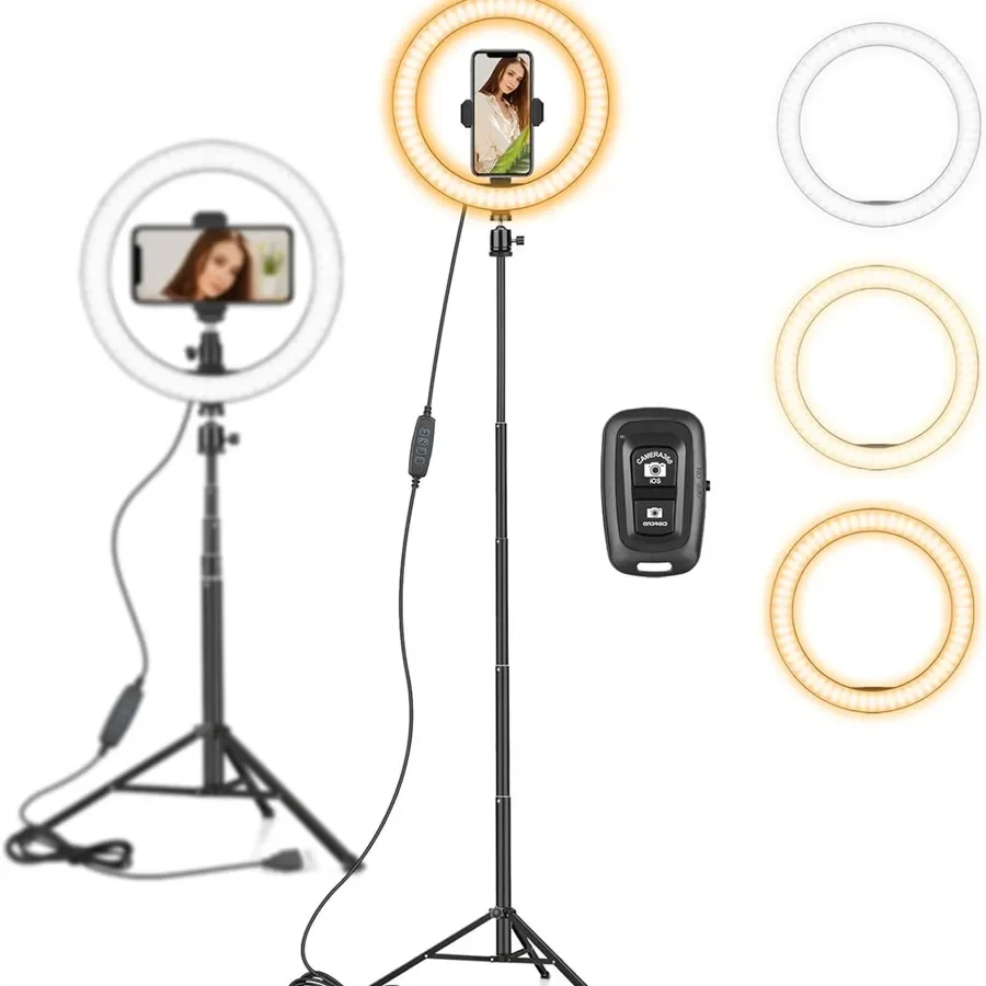 VIKEFON LED Ring Light USB Dim - Photography Lighting For Studio recension och pris