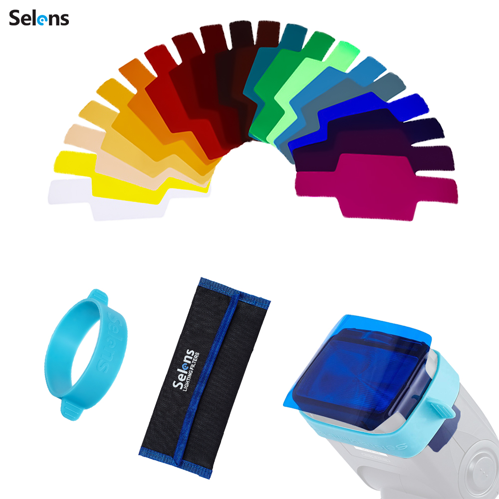 Selens 20pcs SE-CG20 Flash Gel - Photography Lighting Modifiers recension och pris