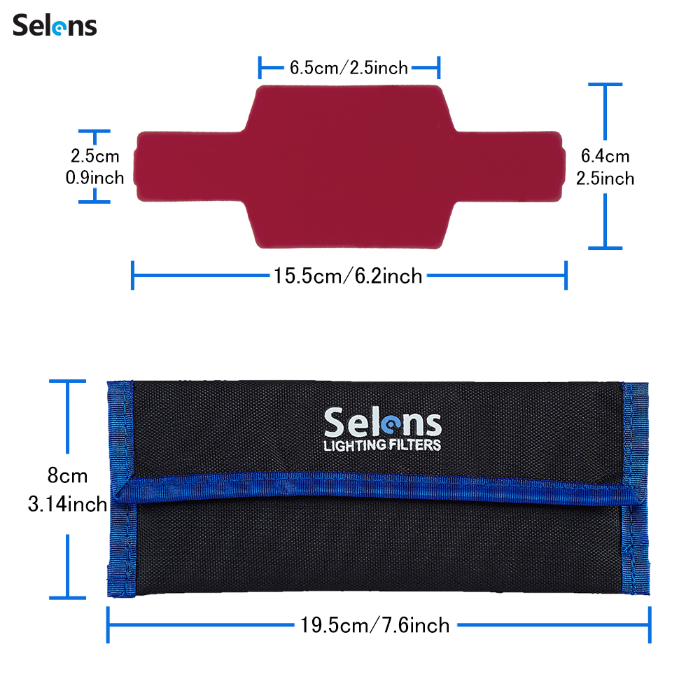 Selens 20pcs SE-CG20 Flash Gel - Photography Lighting Modifiers recension och pris
