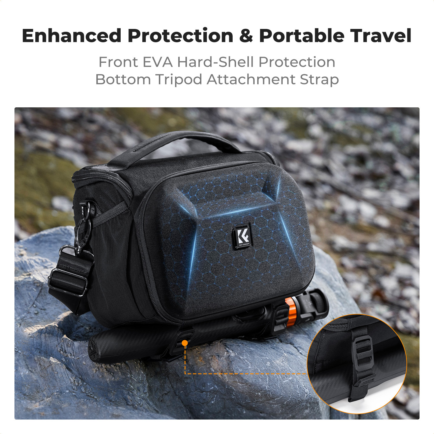 K&F CONCEPT Lightweight Tough  - Photography Lighting Equipment Bags recension och pris