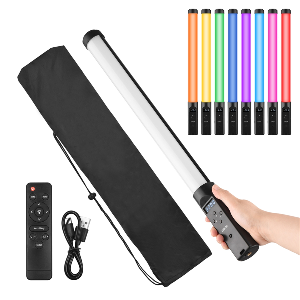 New Tech Handheld RGB Tube Lig - Photography Lighting Wand recension och pris