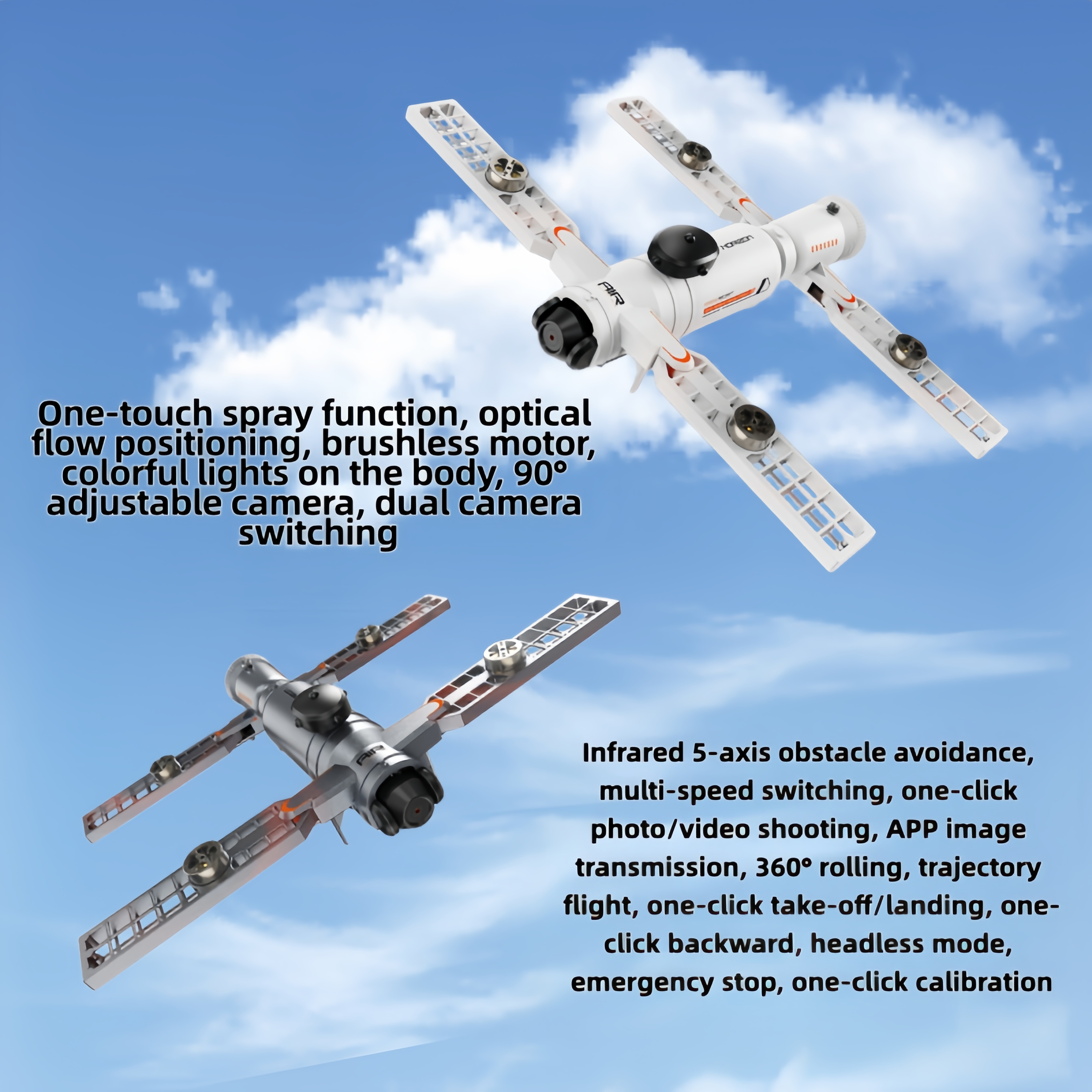 NEW AE22 Drone Accessories-Opt - Photography Lighting Position recension och pris
