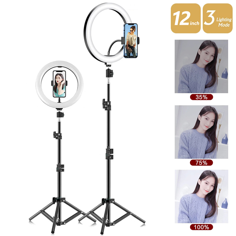 LED Round Lamps Dimmable Ring  - Photography Lighting With Umbrella recension och pris