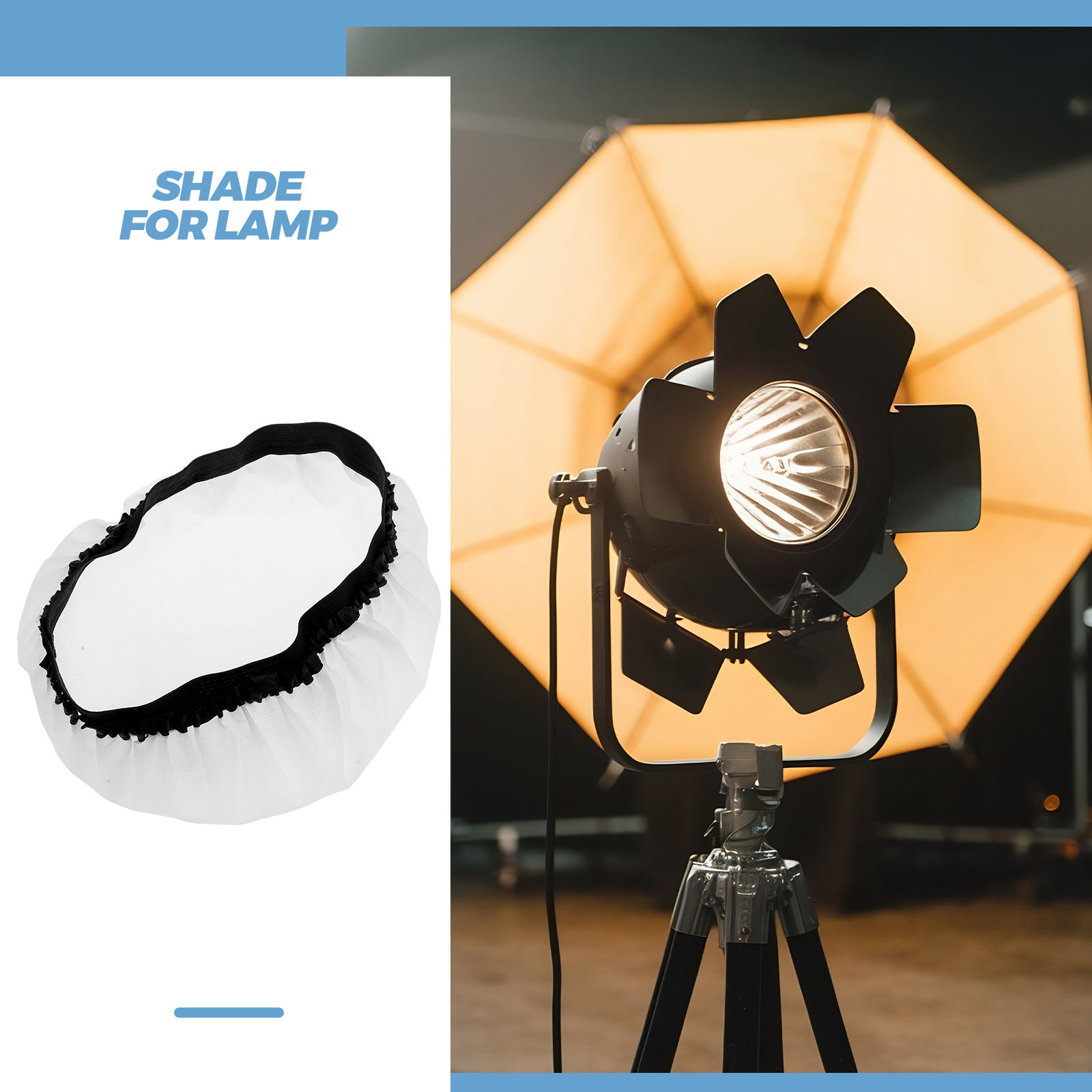 2Pcs Sturdy Cloth Art Light Sh - Lighting Effect In Photography recension och pris