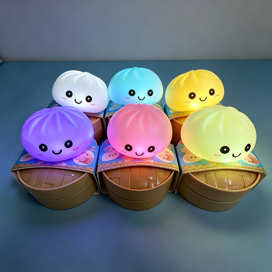 Aesthetic LED Bun Night Light, - Food Photography Natural Lighting recension och pris
