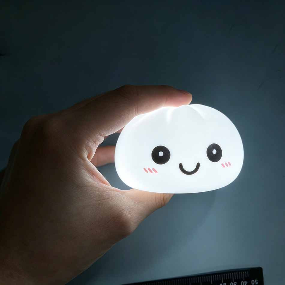 Aesthetic LED Bun Night Light, - Food Photography Natural Lighting recension och pris