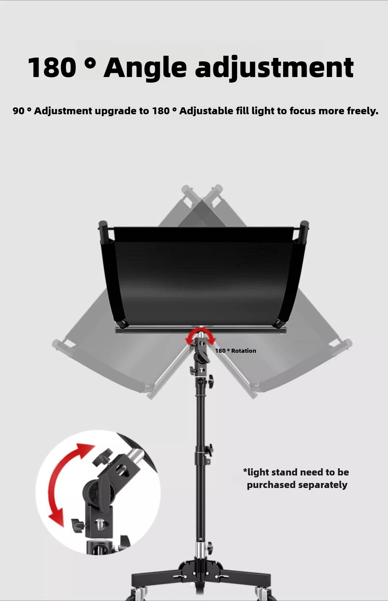 4-Color Cloth U-Type Reflector - Photography Lighting Type recension och pris