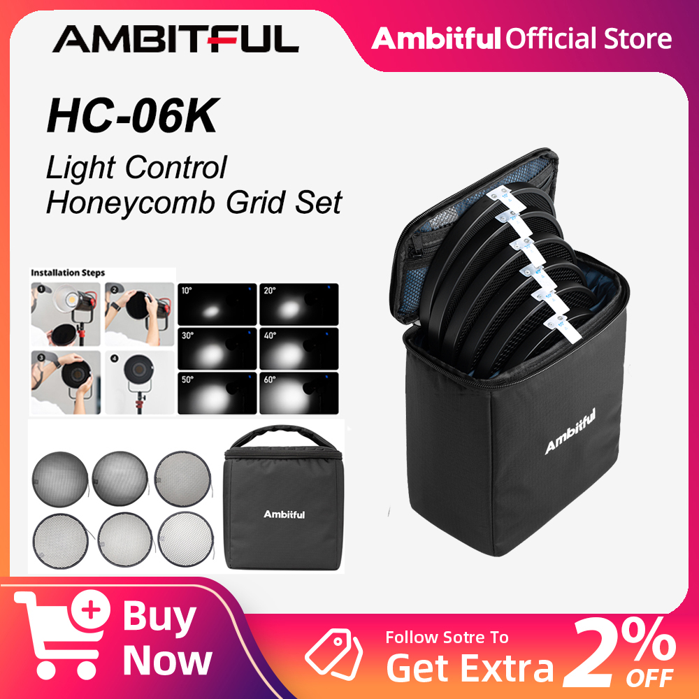 Ambitful HK-06C Spotlight Hone - Beauty Dish 55Cm recension och pris