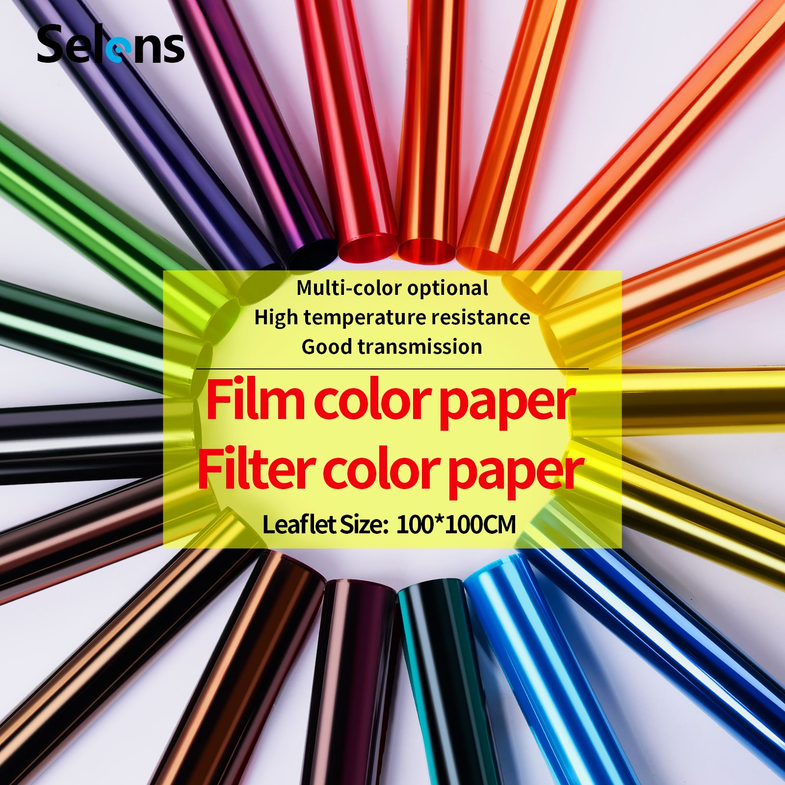 Selens 1x1m 20 Colors Filter G - Photography Lighting Modifiers recension och pris