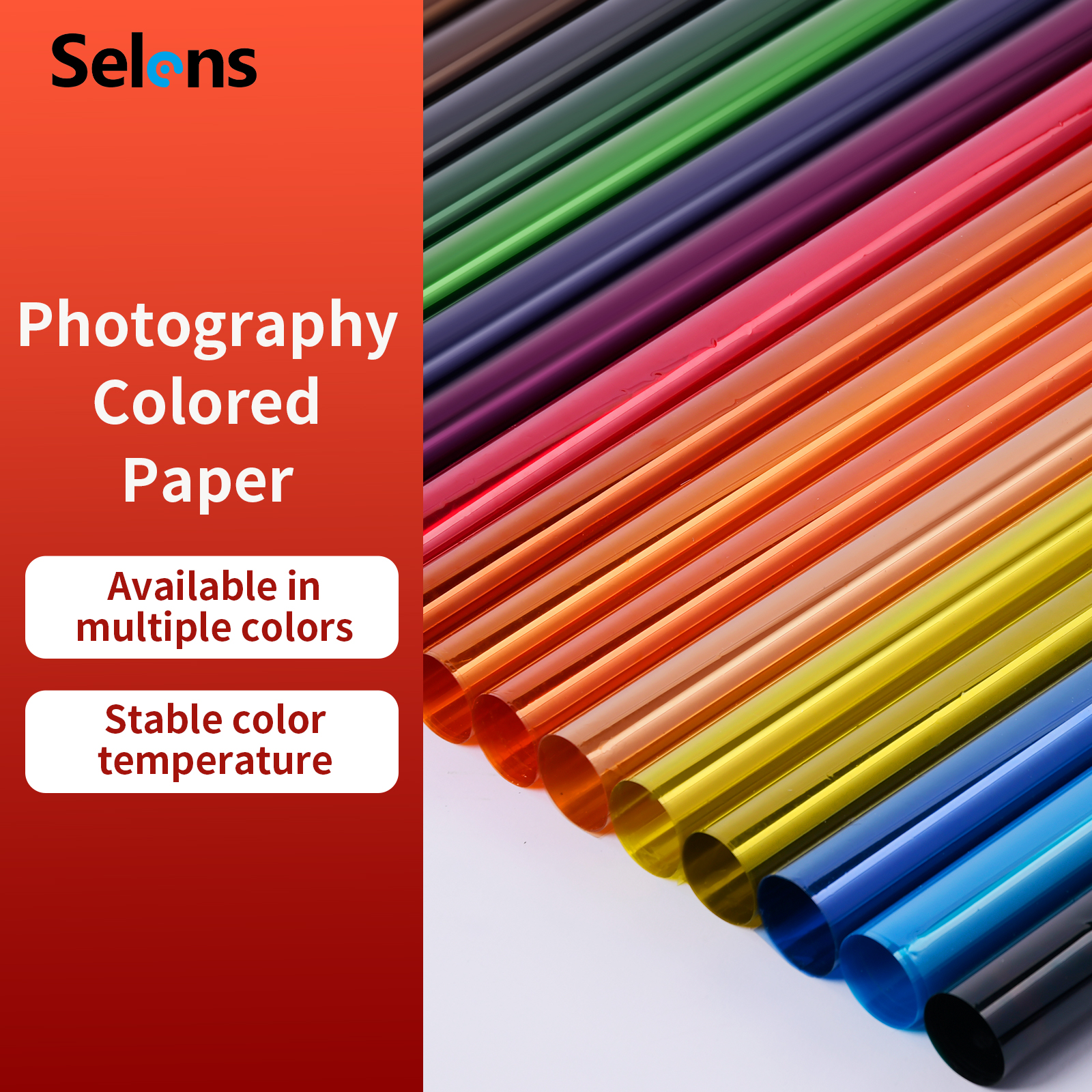 Selens 1x1m 20 Colors Filter G - Photography Lighting Modifiers recension och pris