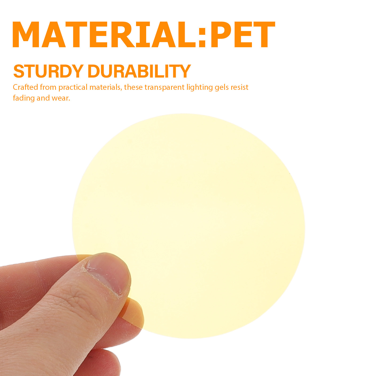 50Pcs Warm Light Circle Sticke - Photography Lighting Mood recension och pris