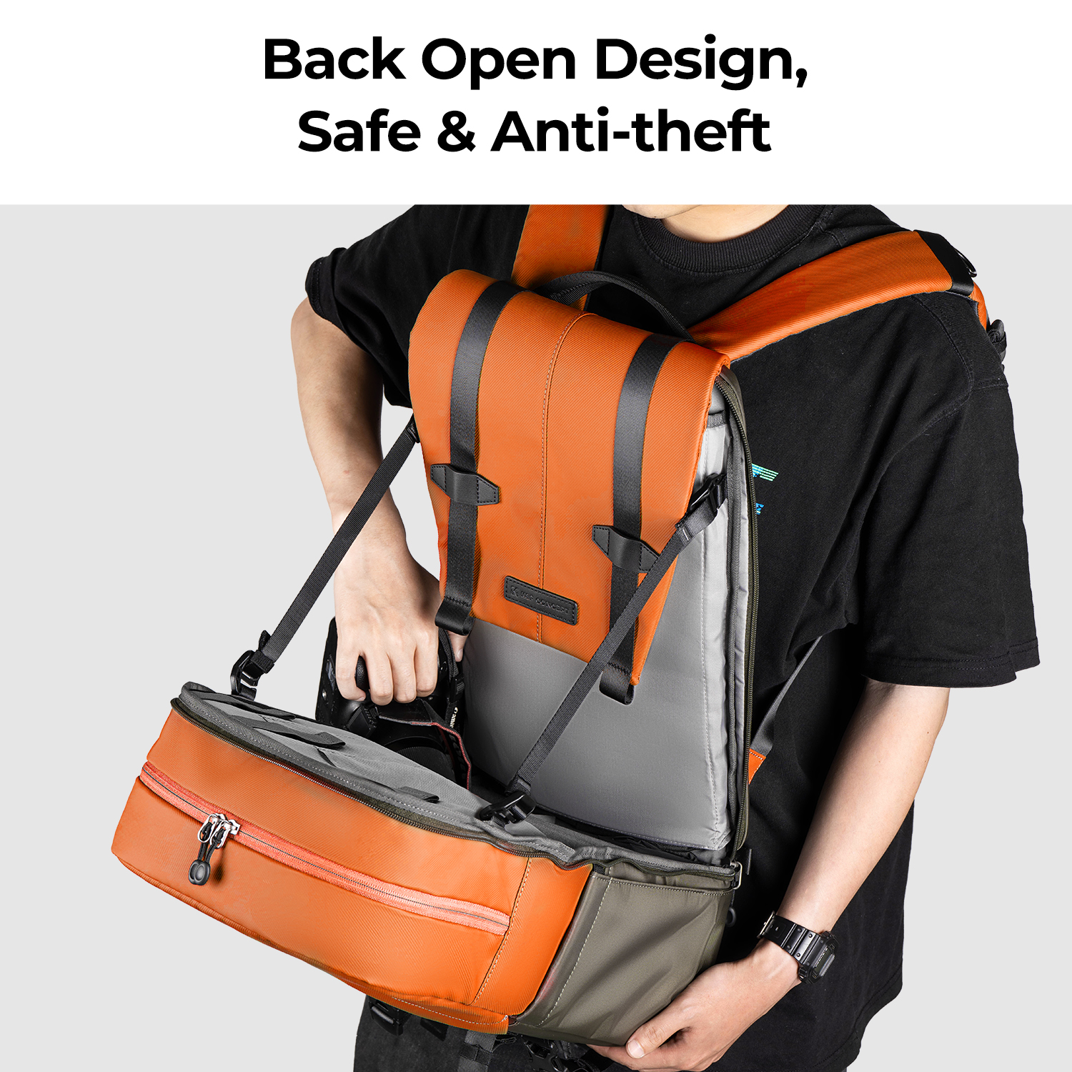 K&F CONCEPT Camera Backpack Tr - Photography Lighting Equipment Bags recension och pris