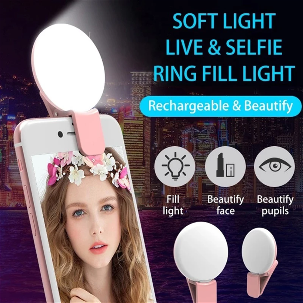 Portable Ring Light Clip Porta - Photography Lighting Wand recension och pris