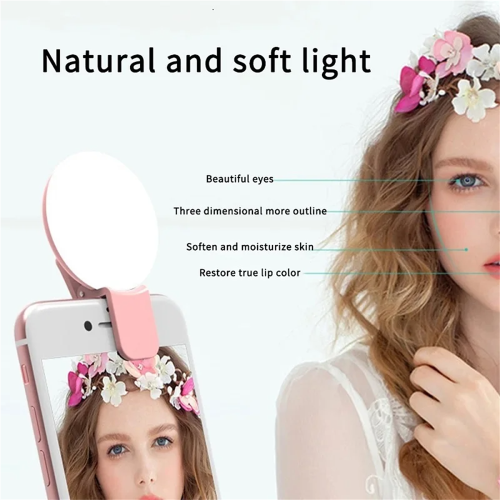 Portable Ring Light Clip Porta - Photography Lighting Wand recension och pris