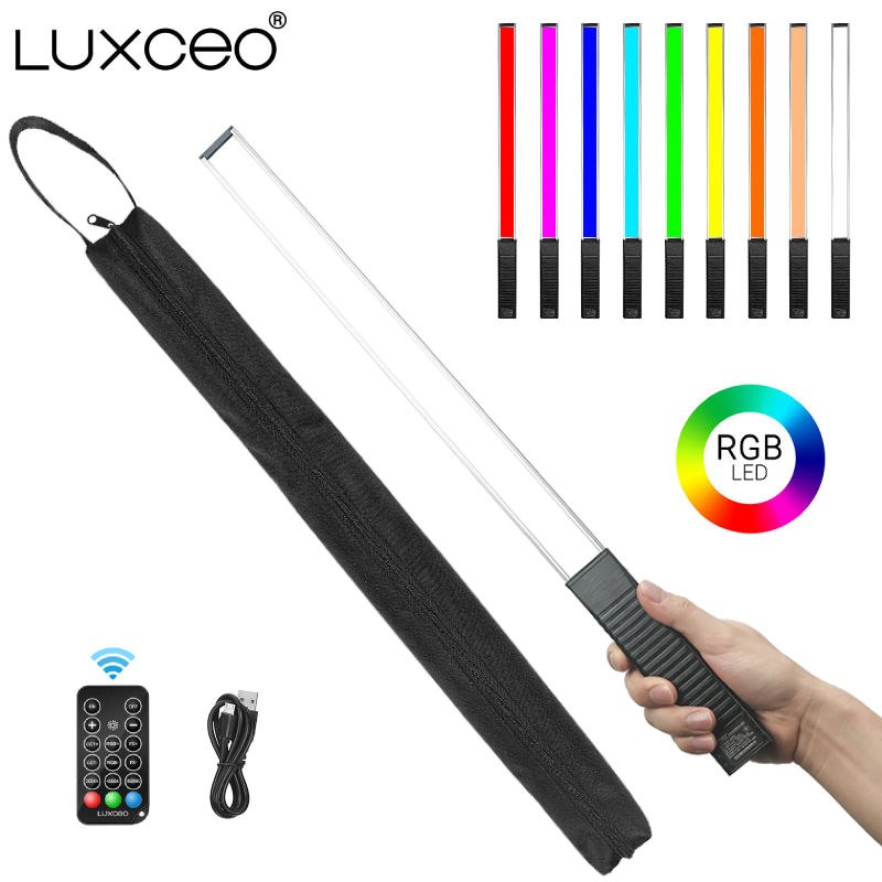LUXCEO Q508A Handheld RGB Vide - Photography Lighting Wand recension och pris
