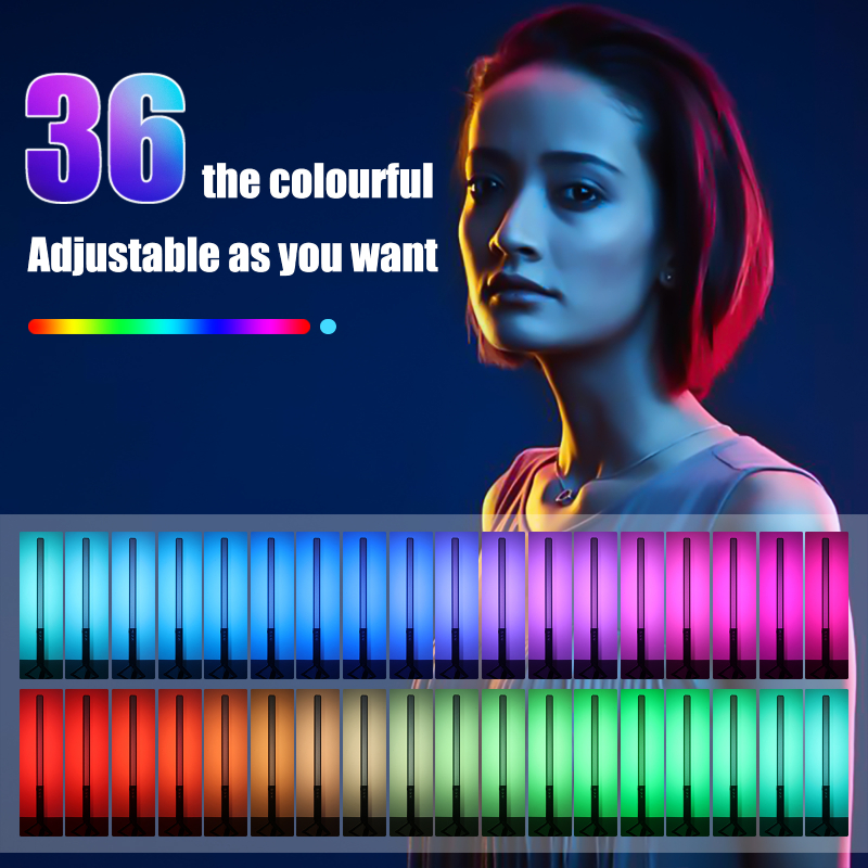 LUXCEO Q508A Handheld RGB Vide - Photography Lighting Wand recension och pris