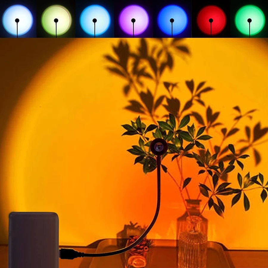 MeeToo USB Sunset Mood Lamp Le - Photography Lighting Mood recension och pris