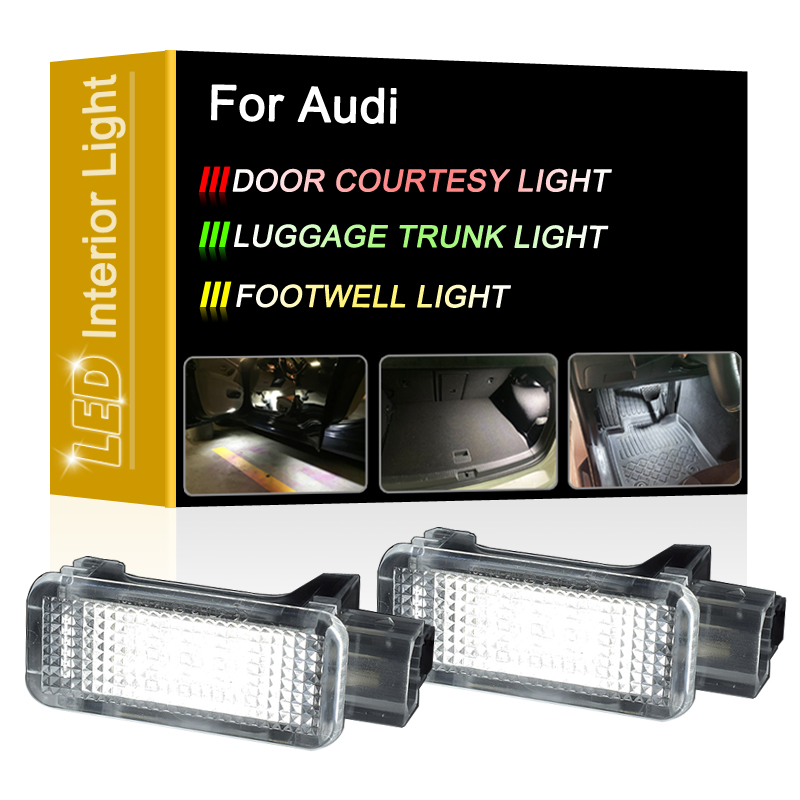 LED Interior Lamp For Audi A2  - Interior Photography Lighting recension och pris