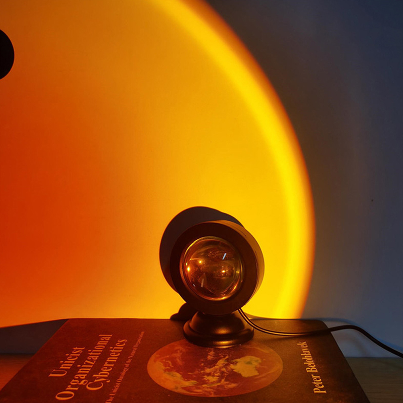 Led USB Sunset Lamp Projector  - Photography Lighting Mood recension och pris