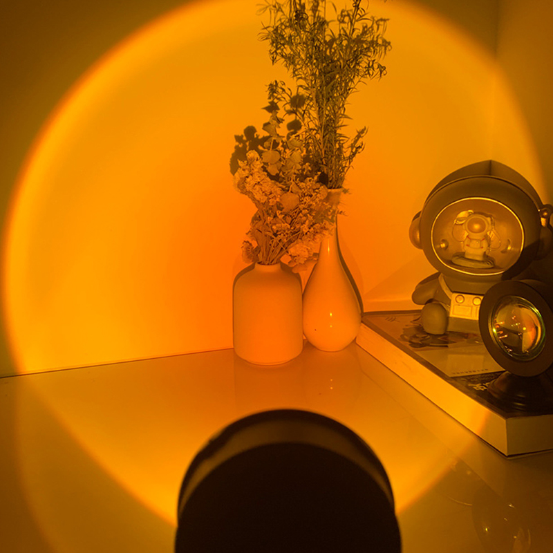 Led USB Sunset Lamp Projector  - Photography Lighting Mood recension och pris