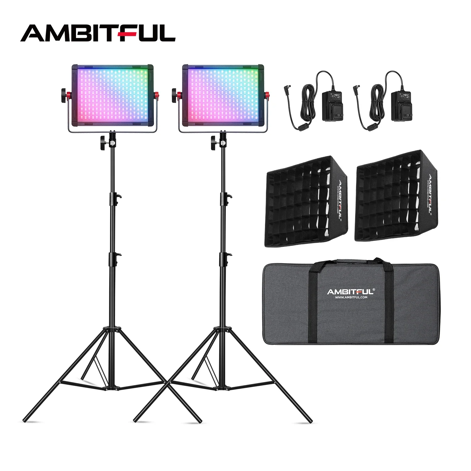 AMBITUFL P35R 30W RGB LED Vide - Photography Lighting For Studio recension och pris