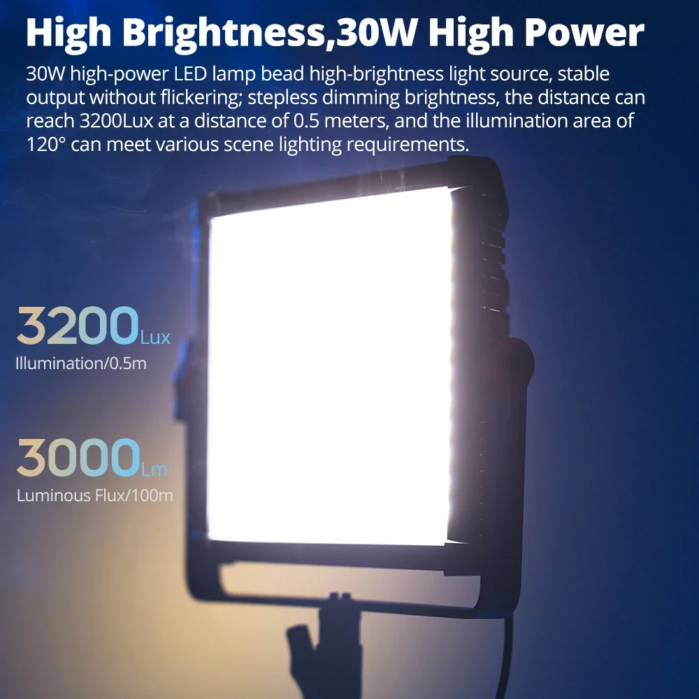 AMBITUFL P35R 30W RGB LED Vide - Photography Lighting For Studio recension och pris