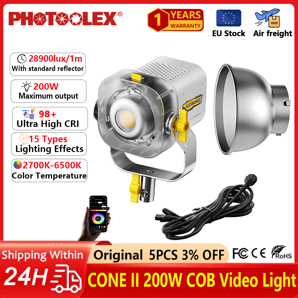  PHOTOOLEX LIGHT CONE Il 200W - Lighting Effect In Photography recension och pris