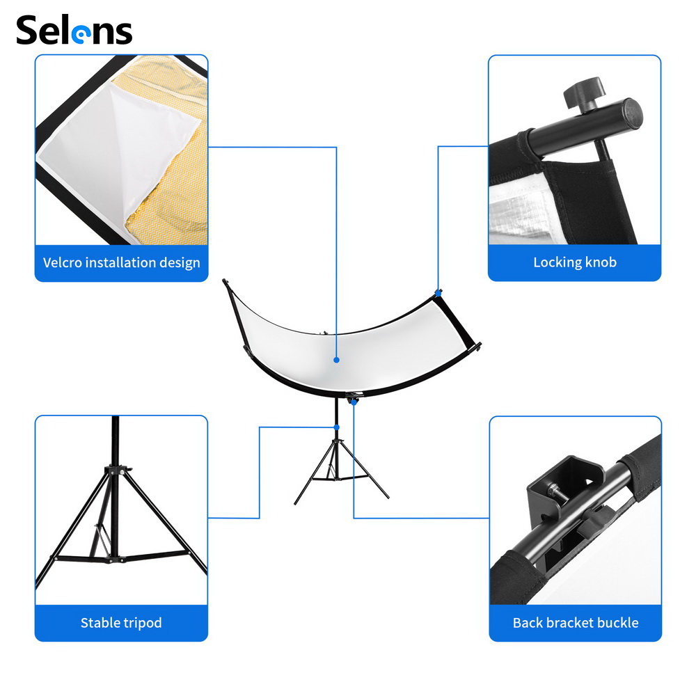 Selens U-Type Reflector W/ Tri - Photography Lighting Type recension och pris