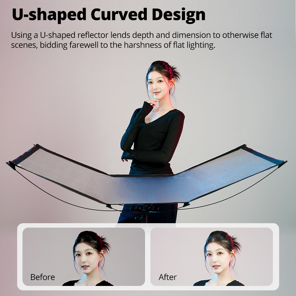 AMBITFUL 3in1 U-Type Light Dif - Photography Lighting Type recension och pris