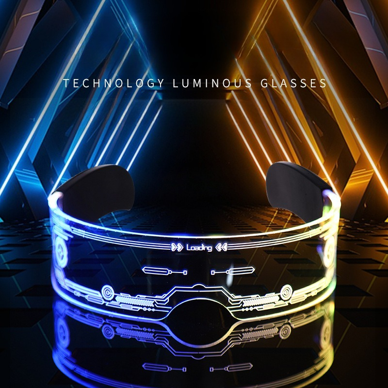 LED Glasses Cool Sci-Fi Light  - Photography Lighting Essentials recension och pris