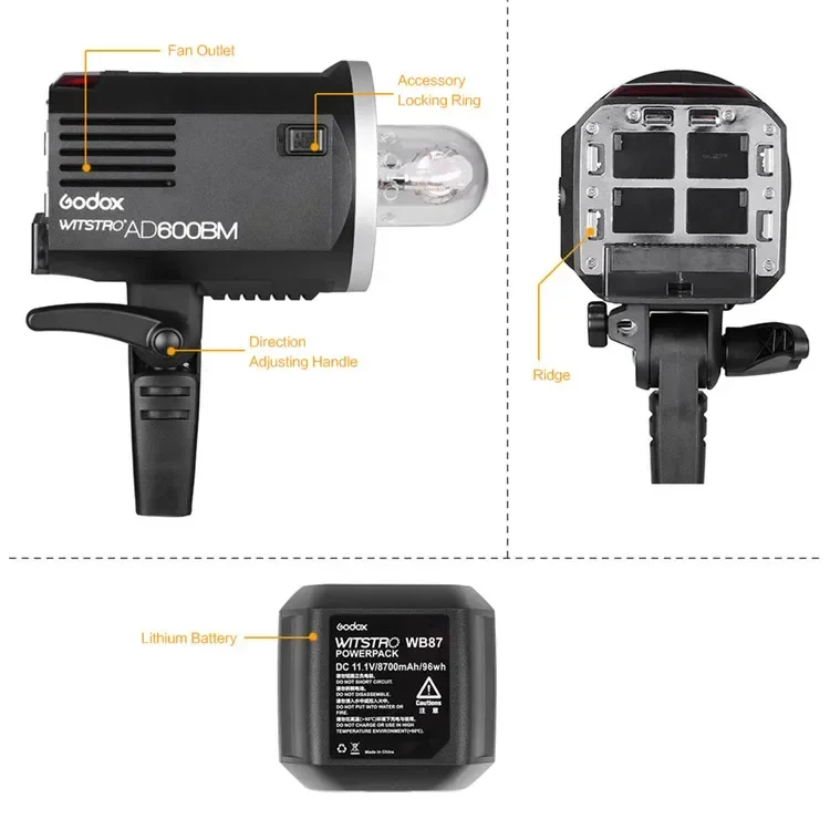 2026 Premium  AD600BM 600W Stu - Photography Lighting For Studio recension och pris