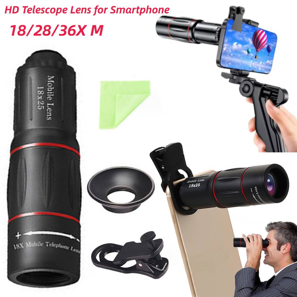 18/28/36X HD Telephoto Phone l - Lighting Effect In Photography recension och pris