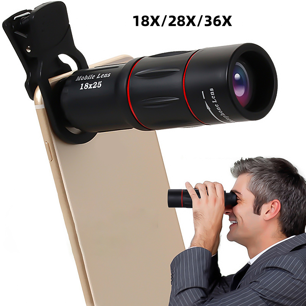 18/28/36X HD Telephoto Phone l - Lighting Effect In Photography recension och pris