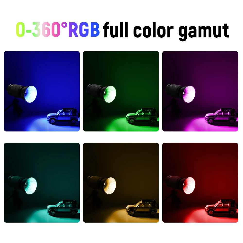 60W RGB LED Video Lights Lens  - Photography Lighting Type recension och pris