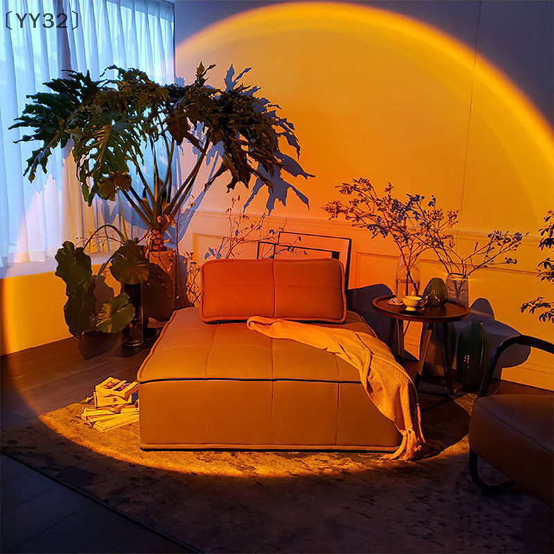 〔YY32〕LED Sunset Lamp Nightlig - Photography Lighting Mood recension och pris