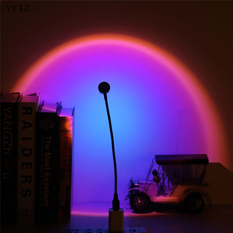 〔YY32〕LED Sunset Lamp Nightlig - Photography Lighting Mood recension och pris