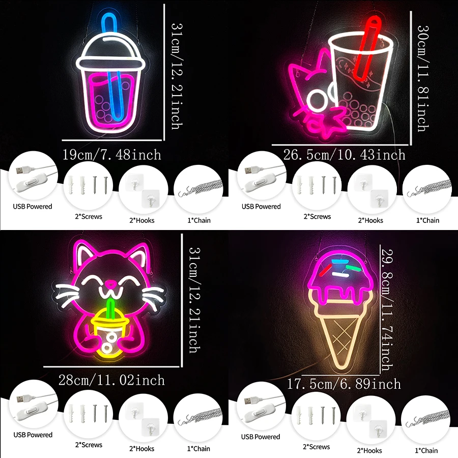 Sweet Series Geek Bar Neon Sig - Photography Lighting For Food recension och pris