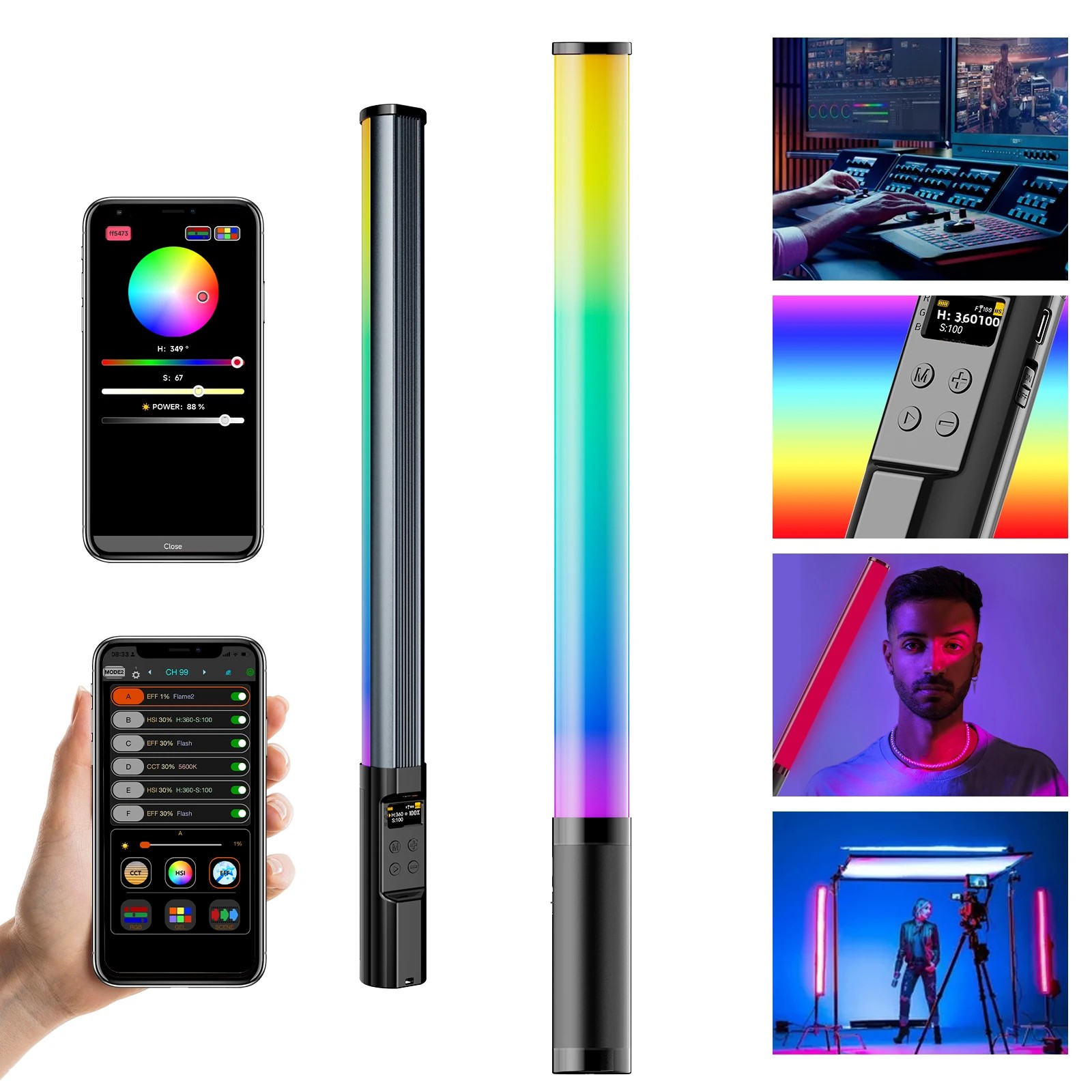 RGB Photography Light Wand Han - Photography Lighting Wand recension och pris