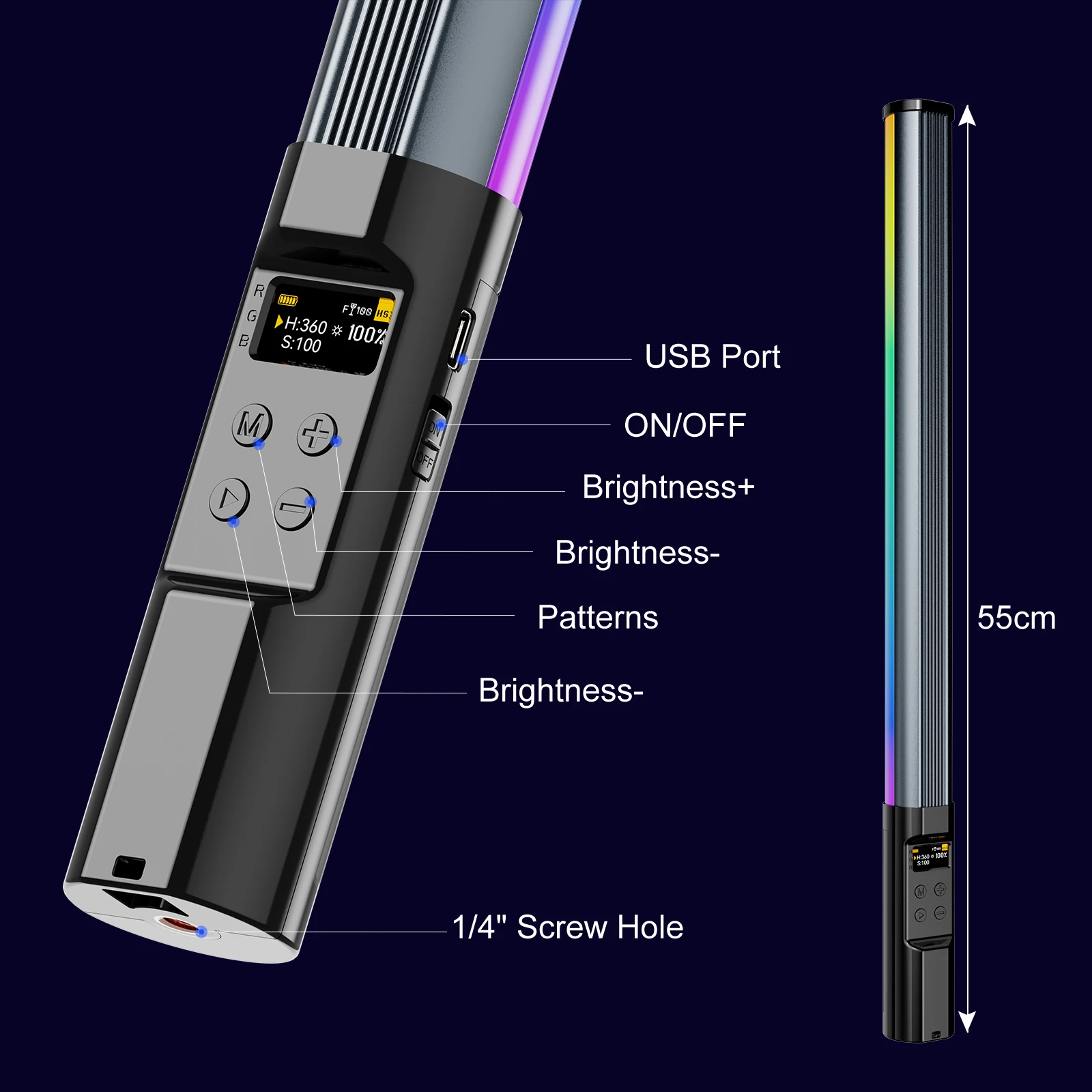 RGB Photography Light Wand Han - Photography Lighting Wand recension och pris