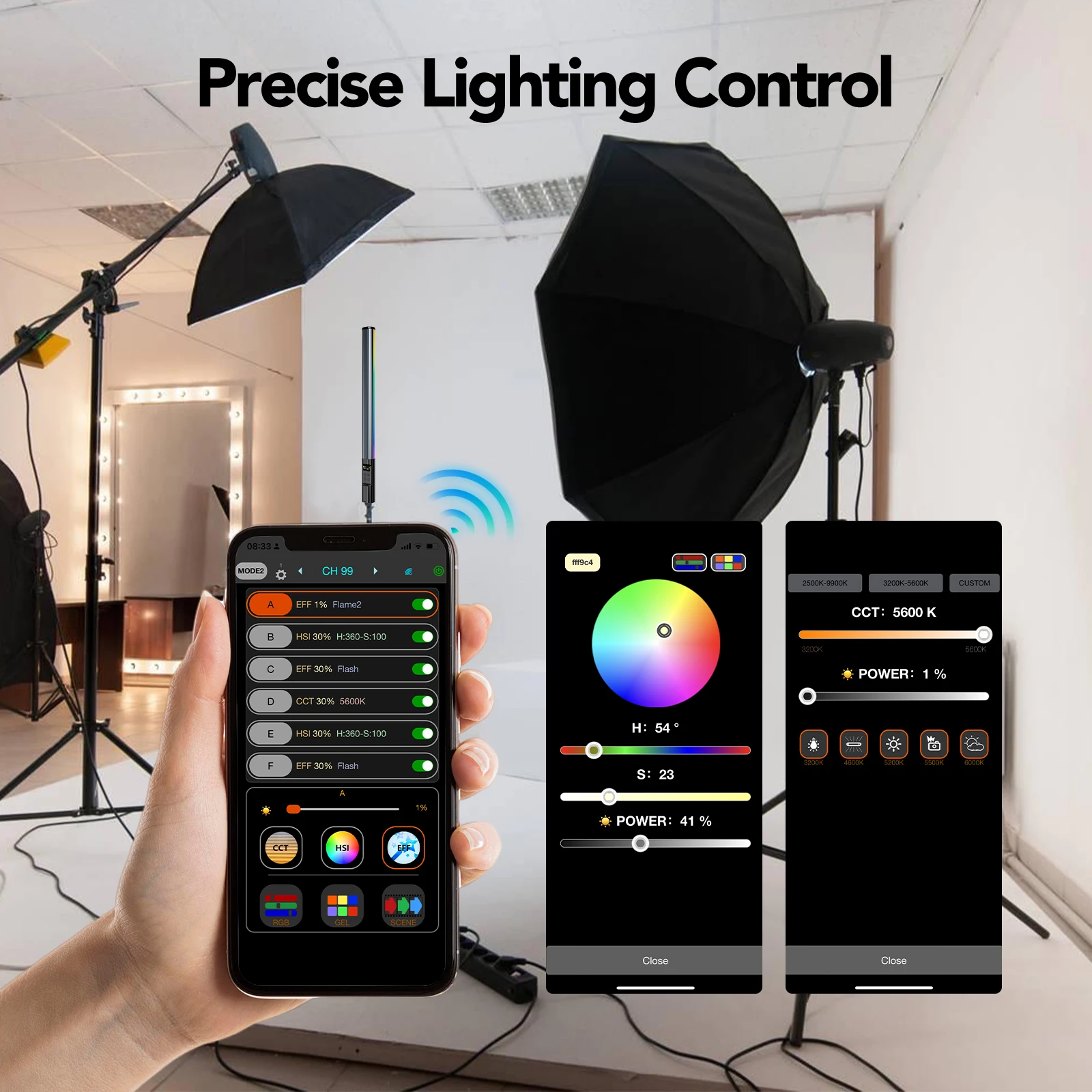 RGB Photography Light Wand Han - Photography Lighting Wand recension och pris