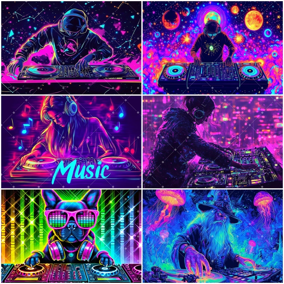 Hip Hop Music DJ Party Decorat - Photography Lighting Backdrop recension och pris